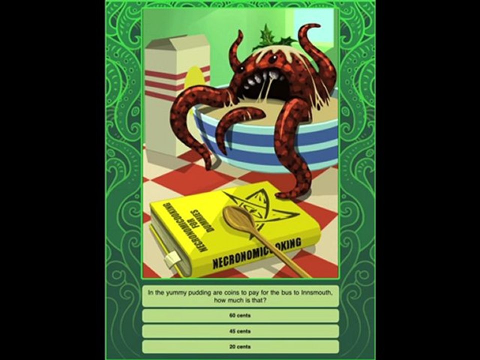 Cthulhu Christmas Calender gameplay