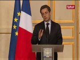 Sommet social: Sarkozy dévoile ses 