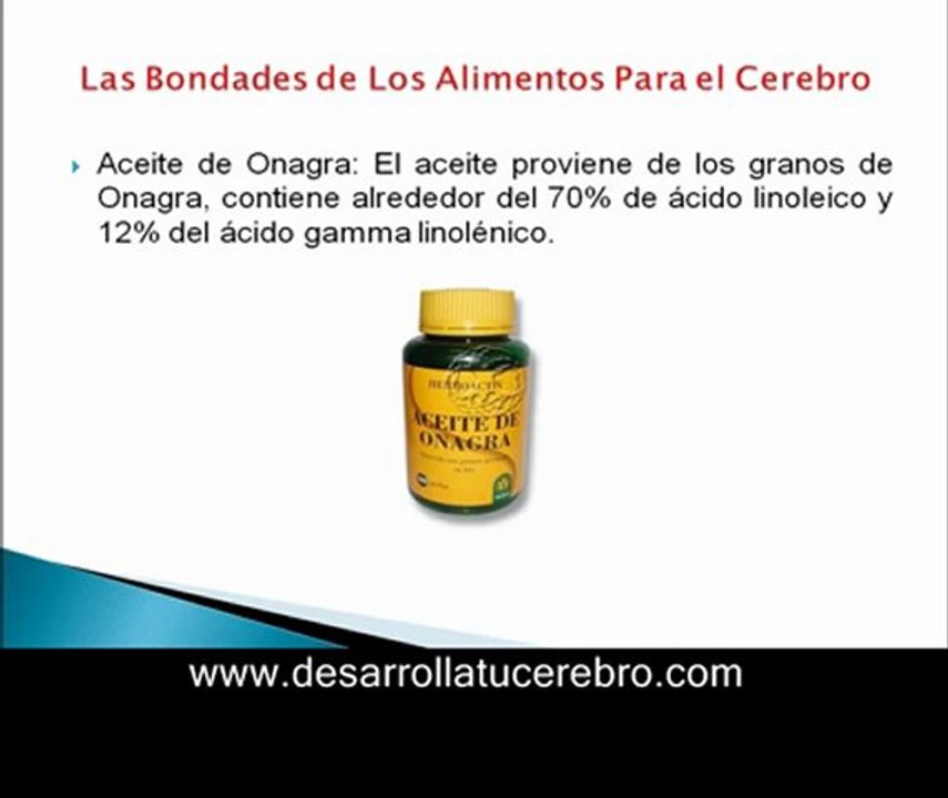 alimentos para el cerebro