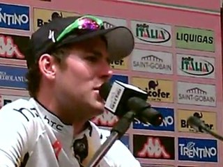 Giro d'Italia 2011: Cavendish post stage-win press conference