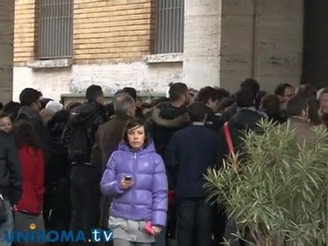Studenti di Giurisprudenza in protesta