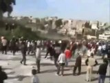 إطلاق الرصاص الحي على المتظاهرين في درعا 18 آذار 2011