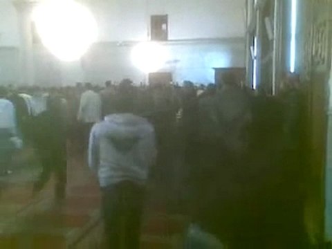 مظاهرات في دمشق الجامع الأموي يوم الجمعة 25 3 2011