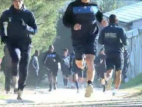 Entraînement au parcours santé de Grammont