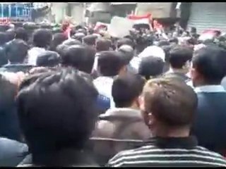 مظاهرة دمشق الكسوة 25 3 2011