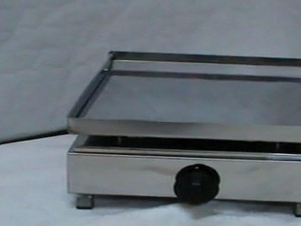 Plancha a gas MODULAR EN CROMO-DURO