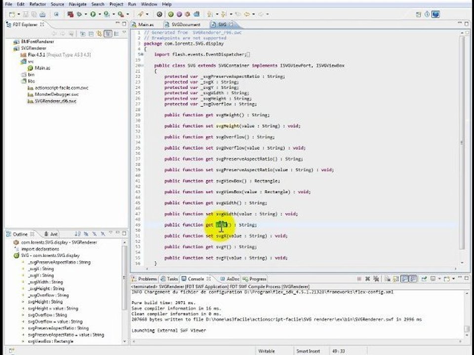 Utiliser des fichiers SVG dans Flash avec ActionScript 3