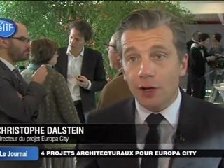 4 projets architecturaux pour Europa City (Gonesse)