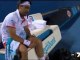 Marcos Baghdatis breaks 4 tennis racquets in a row Australia