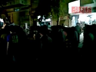 بدء مظاهرات ليلية في التل تمهيدا لأحد الجلاء 16-4-2011