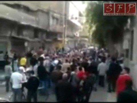 مظاهرة أحد الجلاء في حمص 17-4-2011