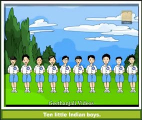 Nursery Rhymes - One Little Two Little Three Little Indians