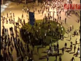 مظاهرات من ساحة البياضة حمص 17-4-2011 جزء 1