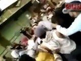 إطلاق النار و الرصاص الحي على المتظاهرين حماة 22-4-2011
