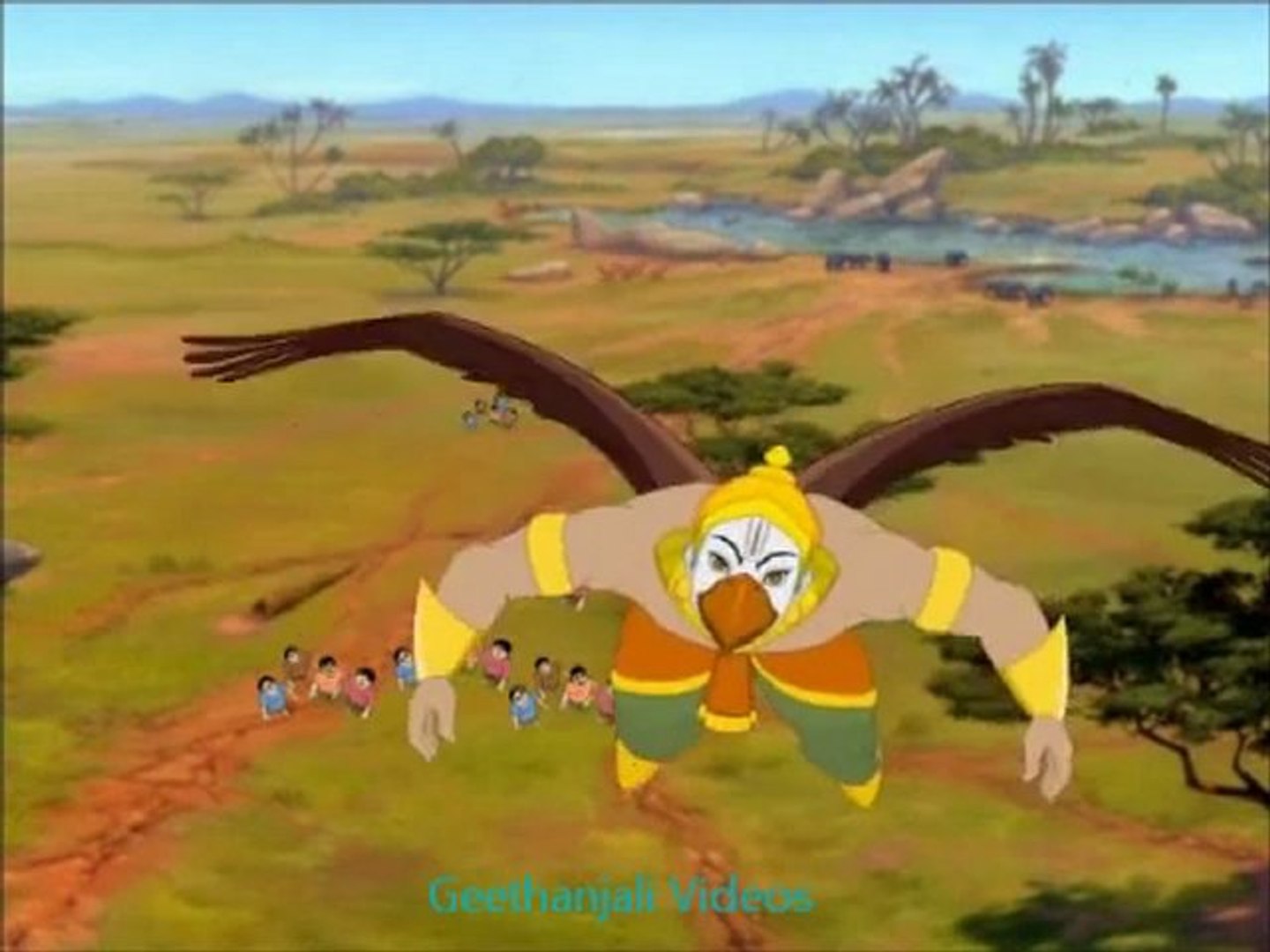 ⁣Krishna & Garuda - Animated Stories - The Birth Of Garuda