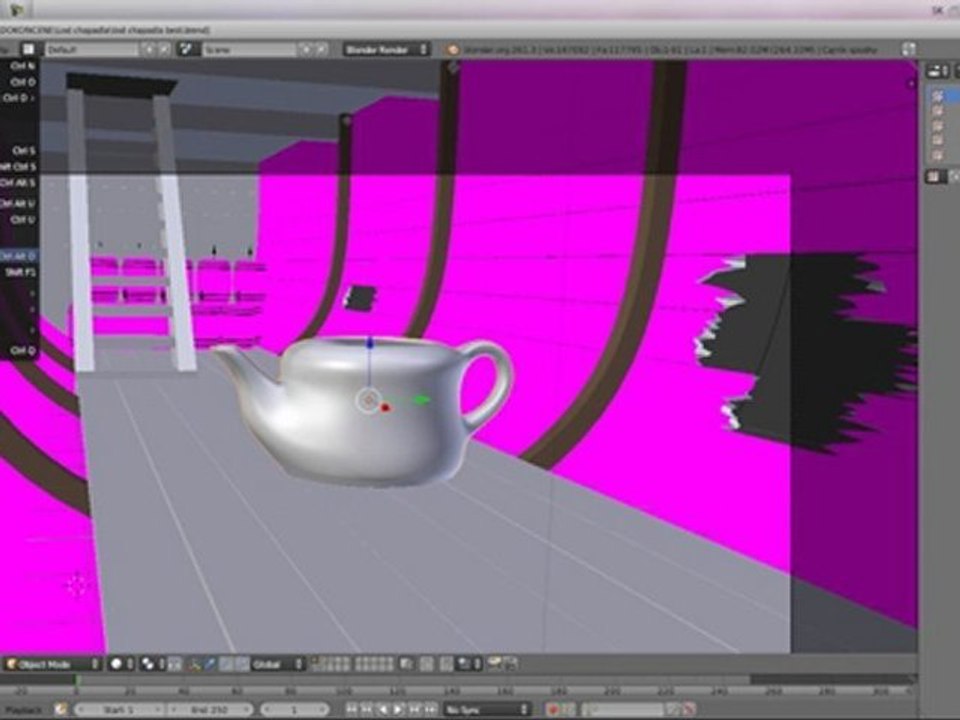 Blender pripájanie objektov z iných scén