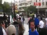 الرصاص الحي على المتظاهرين في حمص 29-4-2011