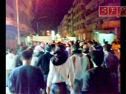 مظاهرات حماه 1-5-2011 لنصرة أهل درعا