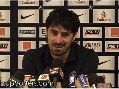 PSG : Conférence de presse de Milan Bisevac