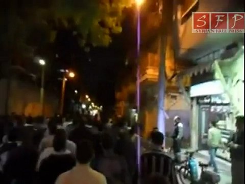 مظاهرة باب الدريب حمص الثورة السورية 2-5-2011