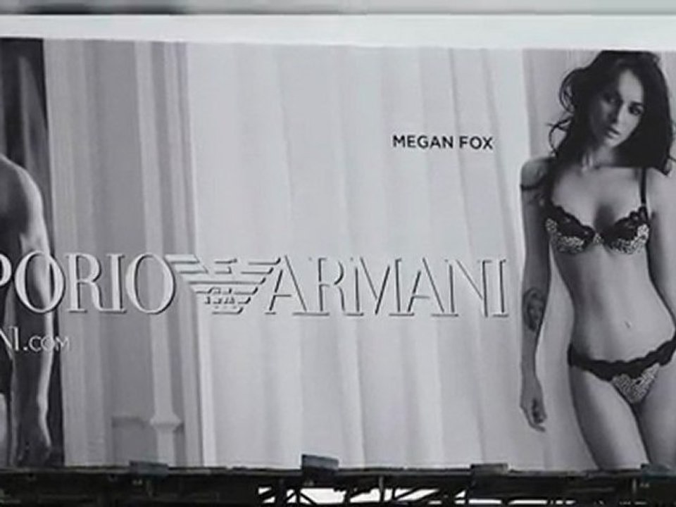 Best of Armani-Werbung