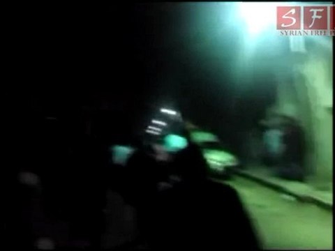 مظاهرة حمص من جامع عمر بن الخطاب 12-5-2011