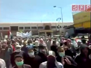 مظاهرة حماة 6-5-2011 جمعة التحدي