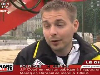 TV : Le montage du site suivi par Grand Lille TV