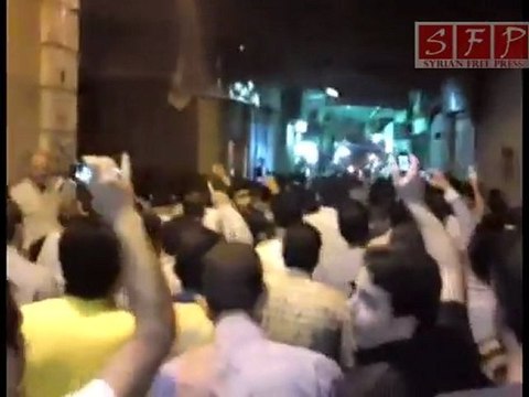 مظاهرة حي القدم في دمشق الاحد 8-5-2011