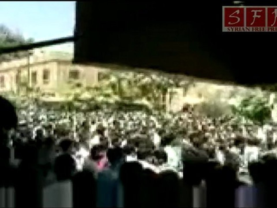 مظاهرة البوكمال جمعة الحرائر 13-5-2011