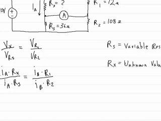 Circuits Wheatstone Bridge Part 3