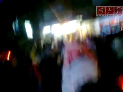 دير الزور مظاهرة المياذين الليلية 13-5-2011