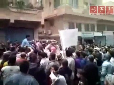 مظاهرة بنش - جمعة حرائر سوريا 13-5-2011