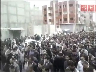 مظاهرة القابون دمشق 14-5-2011