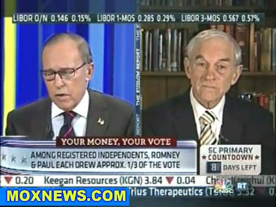 Ron Paul I Receive Twice As Much In Military Donations As All Other Candidates Combined