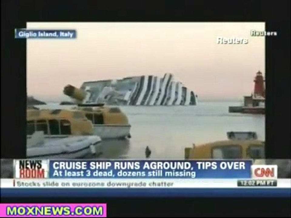Captain Of Cruise Ship That Ran Aground In Italy Arrested On Manslaughter Charges