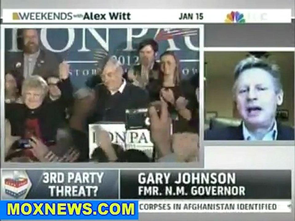 Gary Johnson Slams Obama For Being A NeoCon Liar!