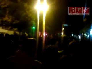 مظاهرة للشهيد أحمد عطايا في سقبا 16-5-2011