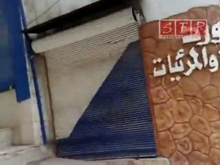 إضراب جسر الشغور إدلب 18-5-2011