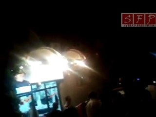 مظاهرة مسائية في دمشق حي الميدان 18-05-2011