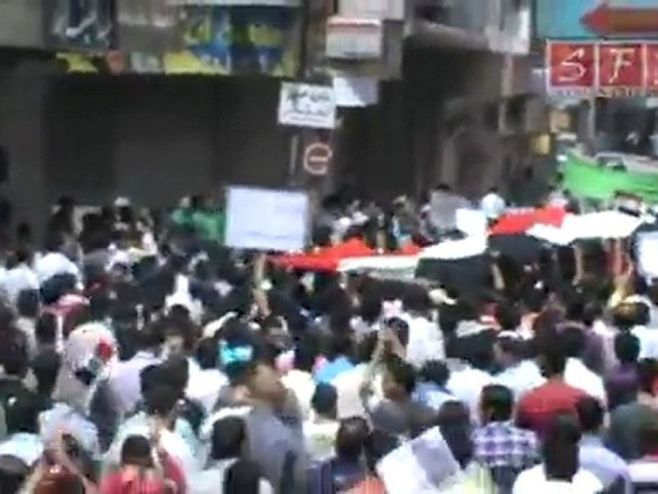 مظاهرة الكسوة ريف دمشق جمعة ازادي 20-5-2011 ج3