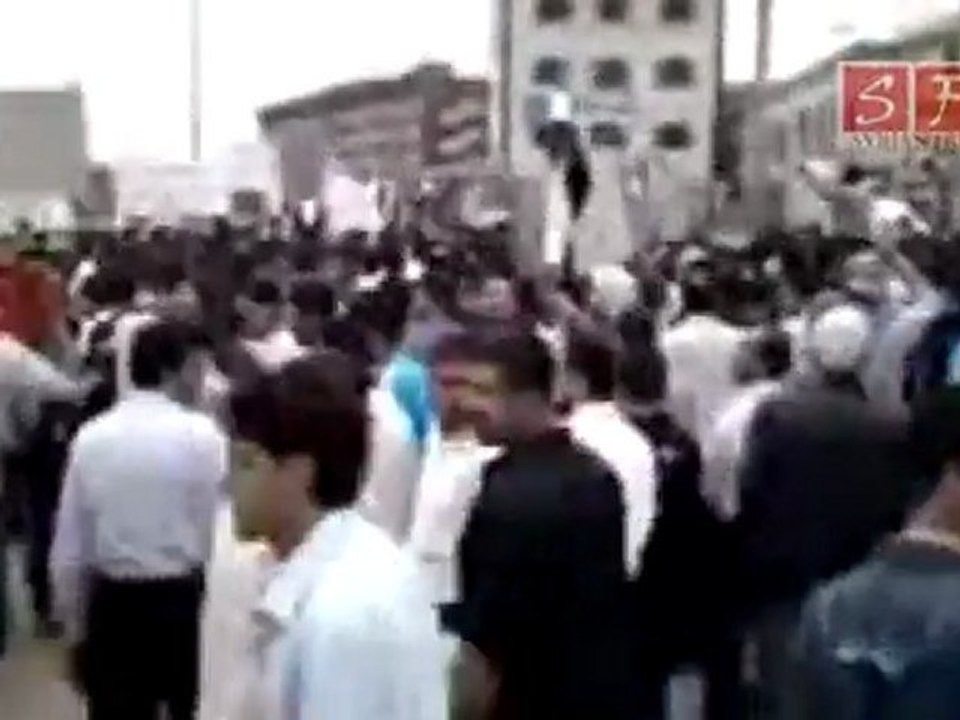 مظاهرة دير بعلبة حمص سوريا 20-5-2011