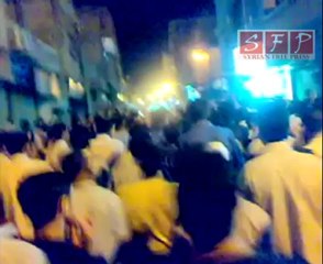 مظاهرة مدينة الكسوة ليلة 24/25-5-2011