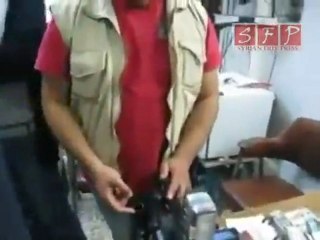 دخول القناة السورية لباب سباع خلسة تم اكتشافها 23-5-2011