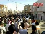 تشييع الشهيد الطفل حمزة الخطيب في درعا الجيزة 25-5-2011