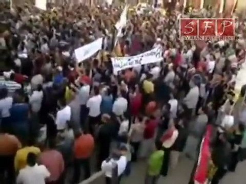حوران ناحتة مظاهرات جمعة حماة الديار 27-5-2011
