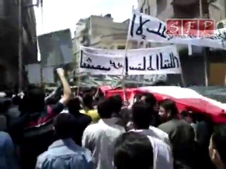 مظاهرات عربين الحرة في جمعة حماة الديار 27-5-2011