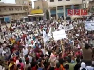 مظاهرة بنش في ادلب 27-5-2011
