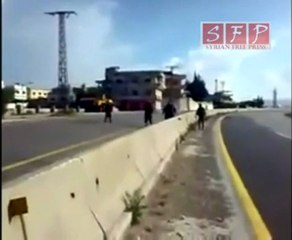 عصابات نظام الاجرام تتباهى بما تفعله بتلبيسة