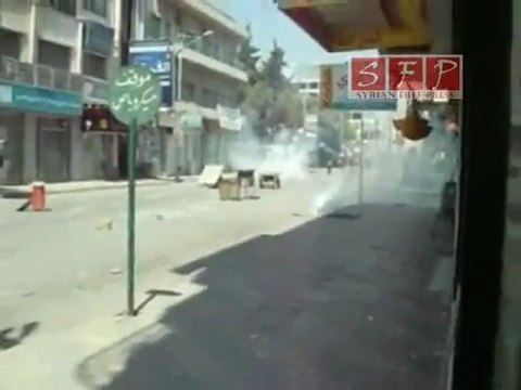 إطلاق رصاص حماة ساحة العاصي 3-6-2011 ج2